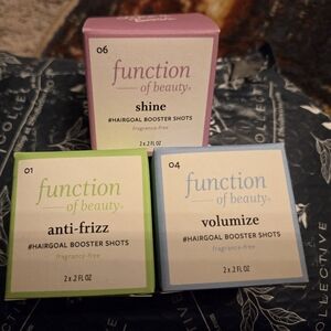 Function Of Beauty Hair Goal Booster Shots Set